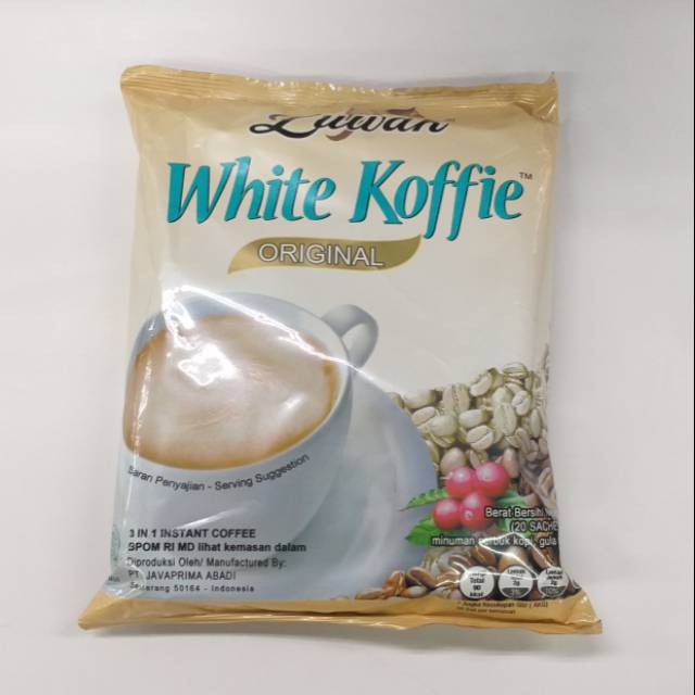 

Luwak White Koffie 400gr 20's×20gr