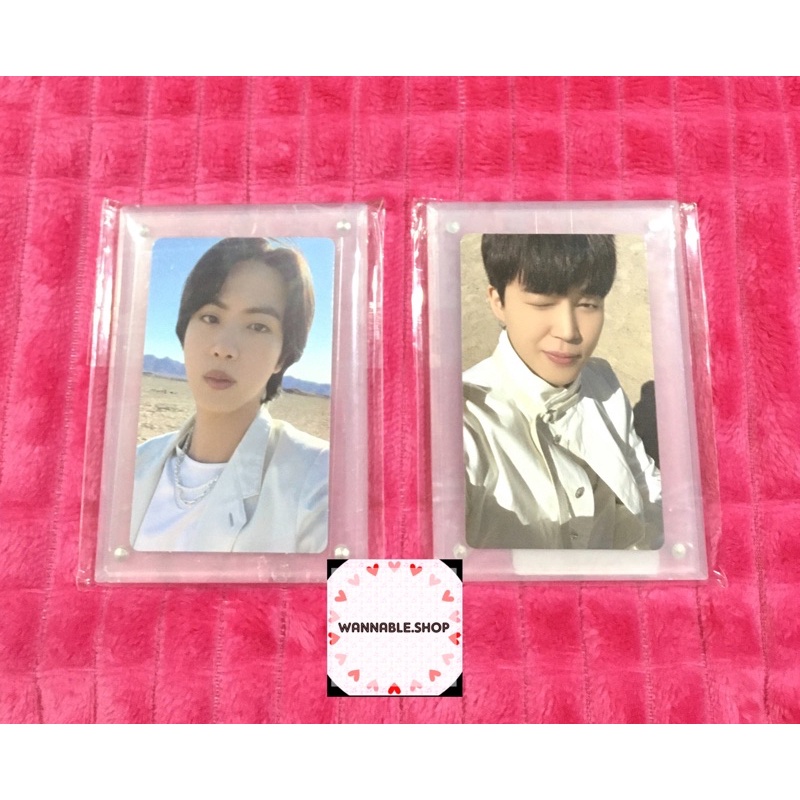 [READY STOCK] OFFICIAL BTS PROOF STANDARD EDITION POB WEVERSE BENEFIT PHOTOCARD + ACRYLIC PHOTO JIN 