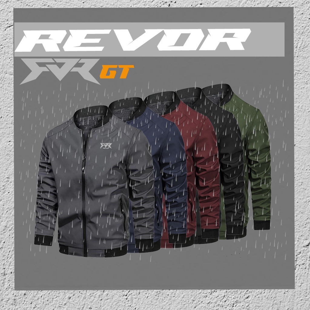 Revor GT Jaket Motor Waterproof Multifungsi Rompi