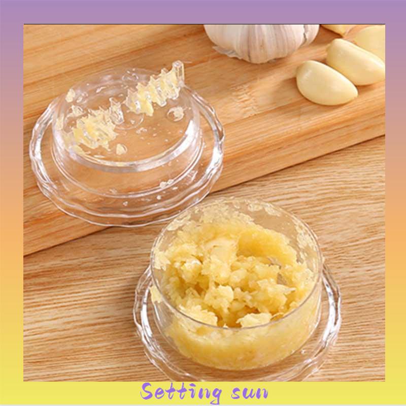 Dapur Putar Bawang Putih Kotak Garlic Mixer Bawang Putih Tekan Bawang Putih Masher TN