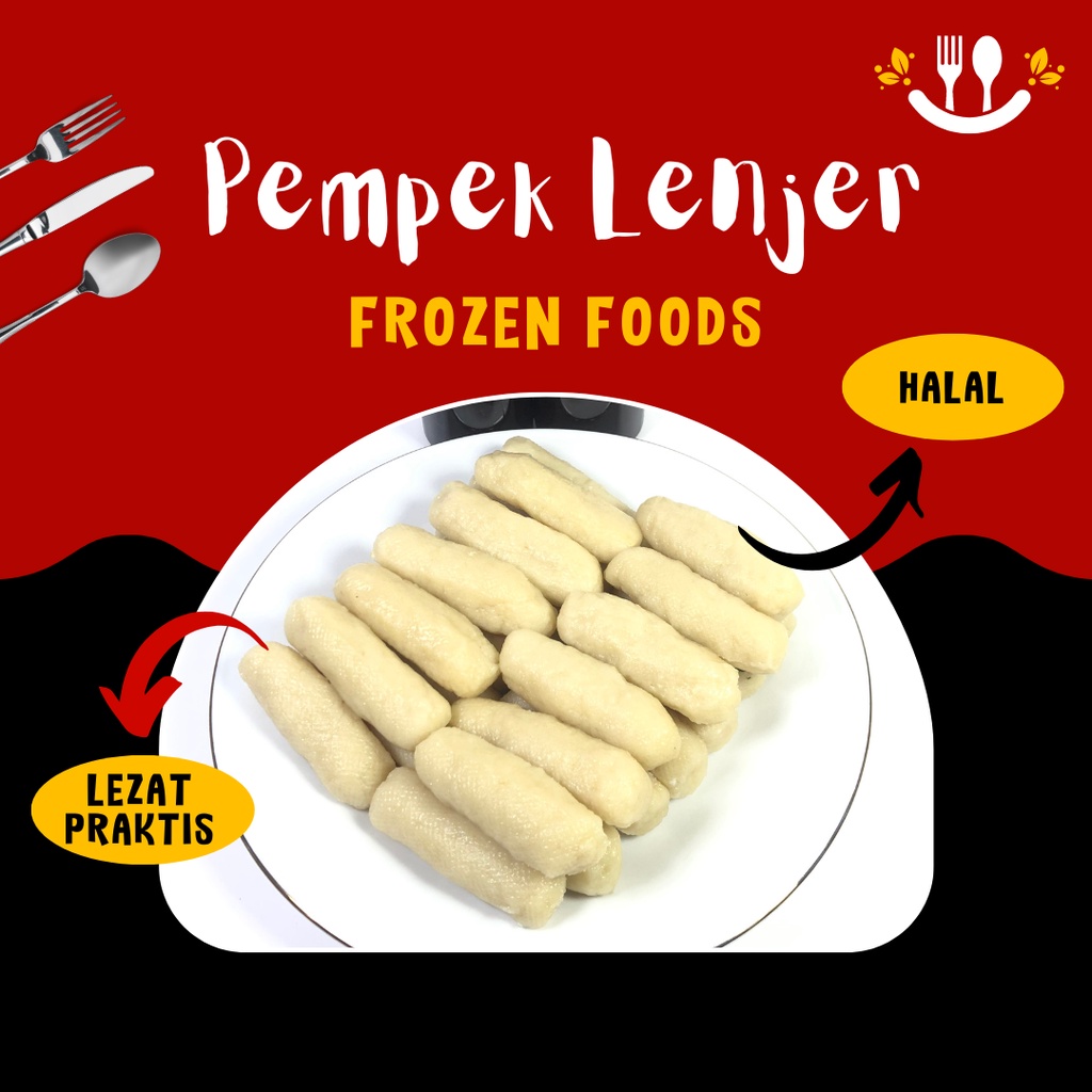 Pempek Lenjer Asli Palembang Empek Empek Frozen