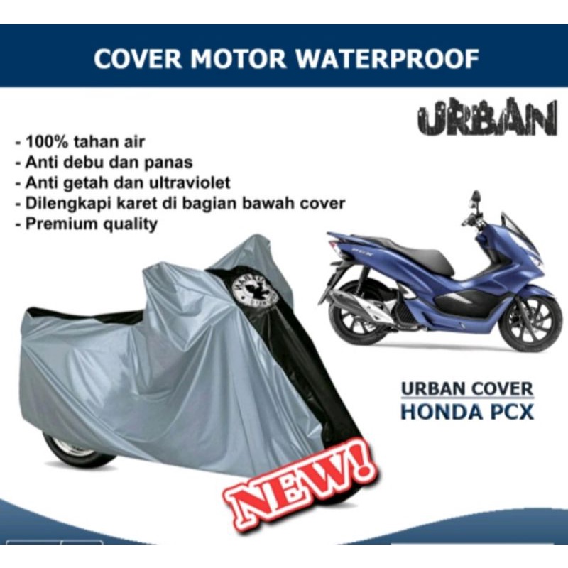 COVER SELIMUT SARUNG MOTOR URBAN UKURAN/JUMBO/STANDAR HONDA TIGER VIXION NINJA 250 CB150R