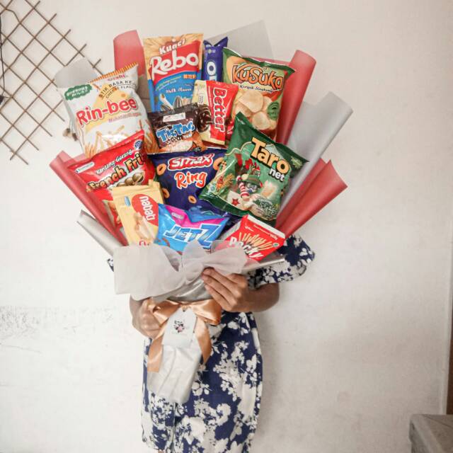 Bouquet Snack Besar / Buket Snack / Buket Ciki/ Buket Snack Murah