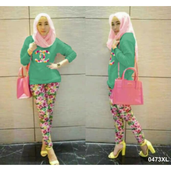 (Promo) Set Syari Putih Polos MAXMARA [ST HIJAB CHANEL TOSCA SL] setelan wanita babyterry tosca