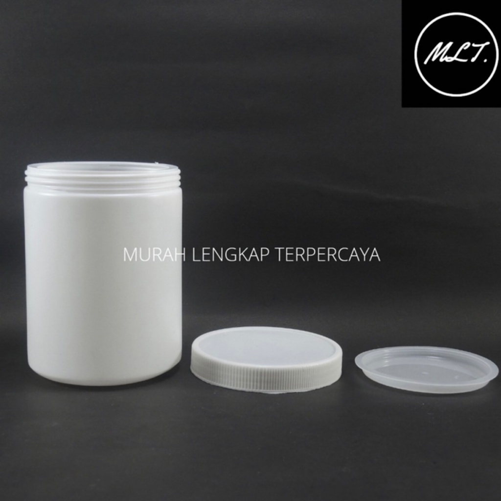 TOPLES TABUNG 500ML PUTIH HDPE