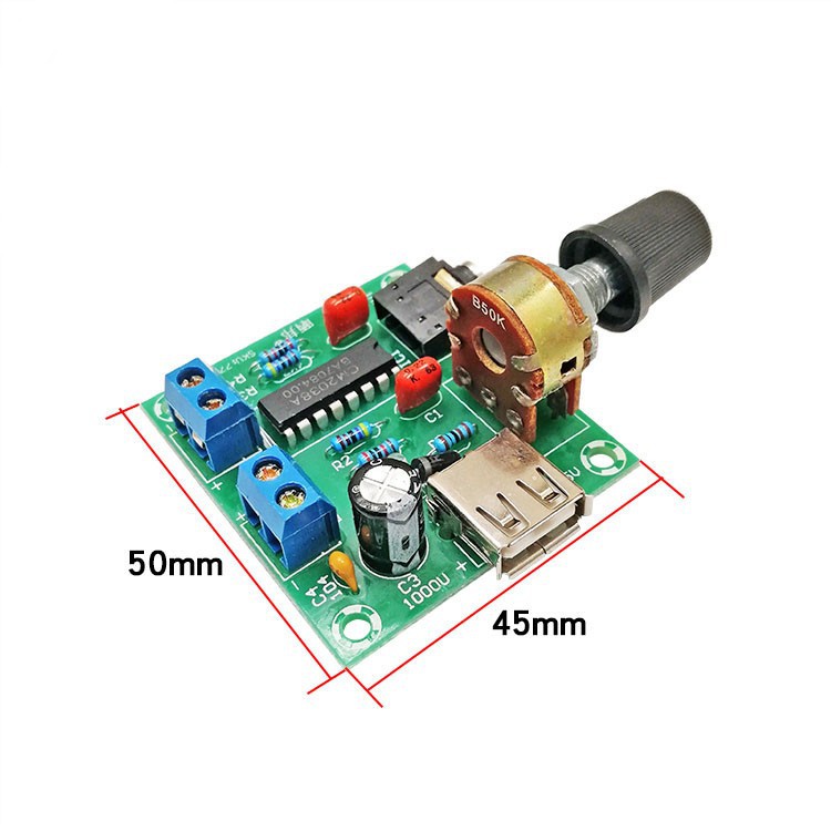 Mini power amplifier 2*5W DC 5V PM2038 (038)