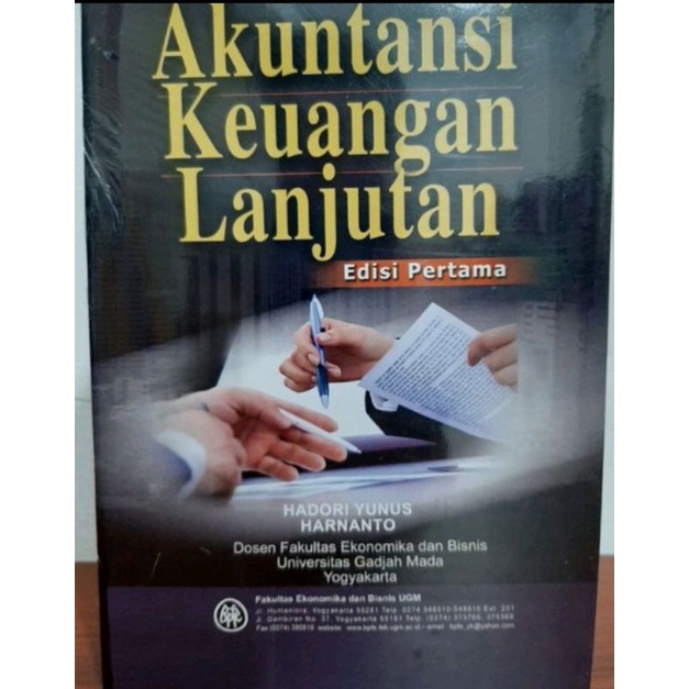 

buku Akuntansi keuangan lanjutan Hadori yunus