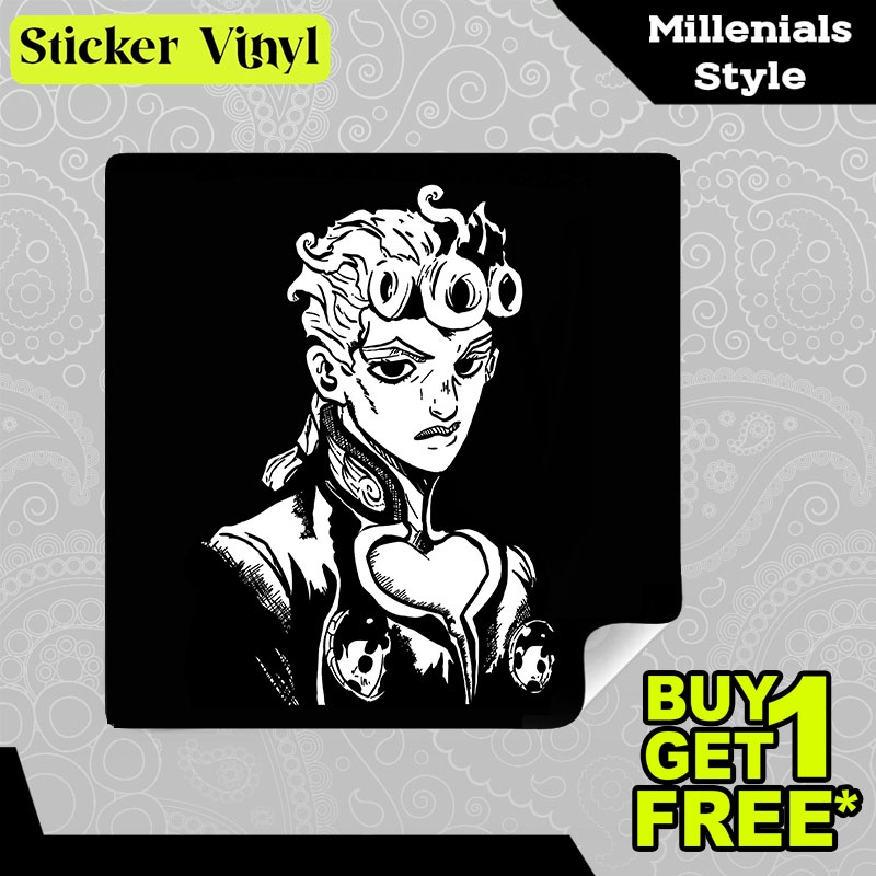 

Stiker Sticker Giorvano Golden Wind Jojo Bizzare Adventure Serial Kartun Animasi Jepang Populer Aesthetic Bahan Vinyl Satuan Anti Air