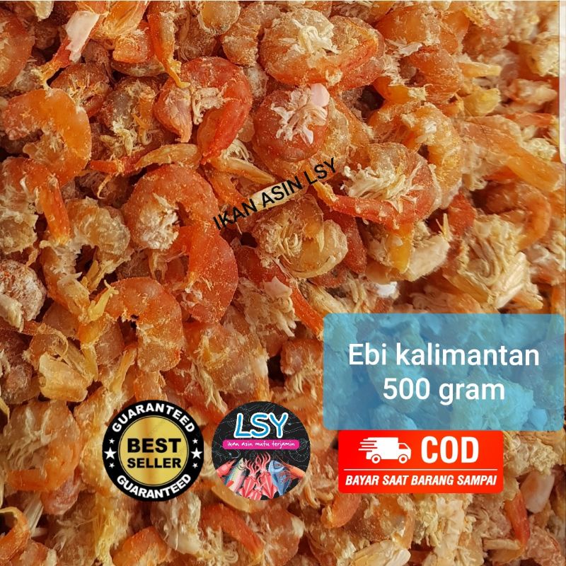 

EBI KERING SUPER / UDANG EBI DAGING 500 GRAM ( ASLI KALIMANTAN )