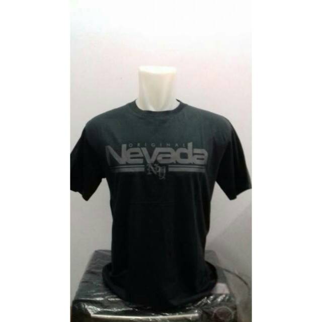 Kaos nevada original - stok cuci gudang