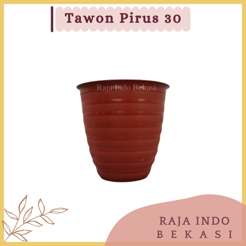 Pot Bunga Ruby Pirus 30 Putih Hijau Hitam Coklat Pot Tawon Tirus 30 35 Pot Tawon Ulir Madu Mdn Murah
