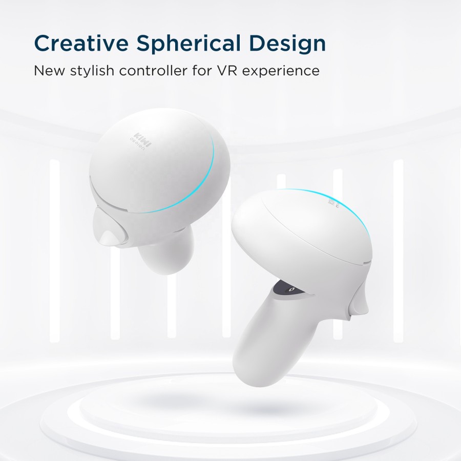 Kiwi Design Creative Spherical Design VR Dumbbell for Oculus quest 2