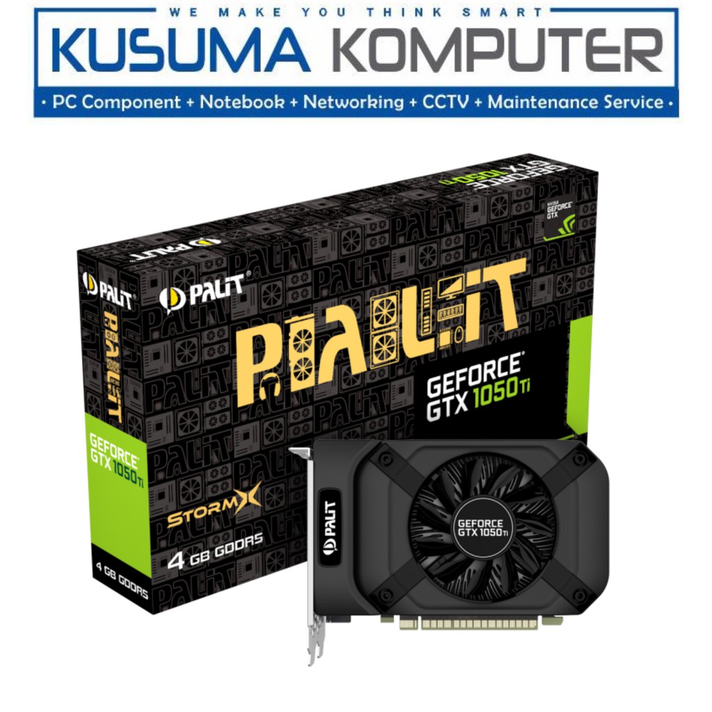 Palit GeForce GTX 1050 Ti StormX 4GB GDDR5