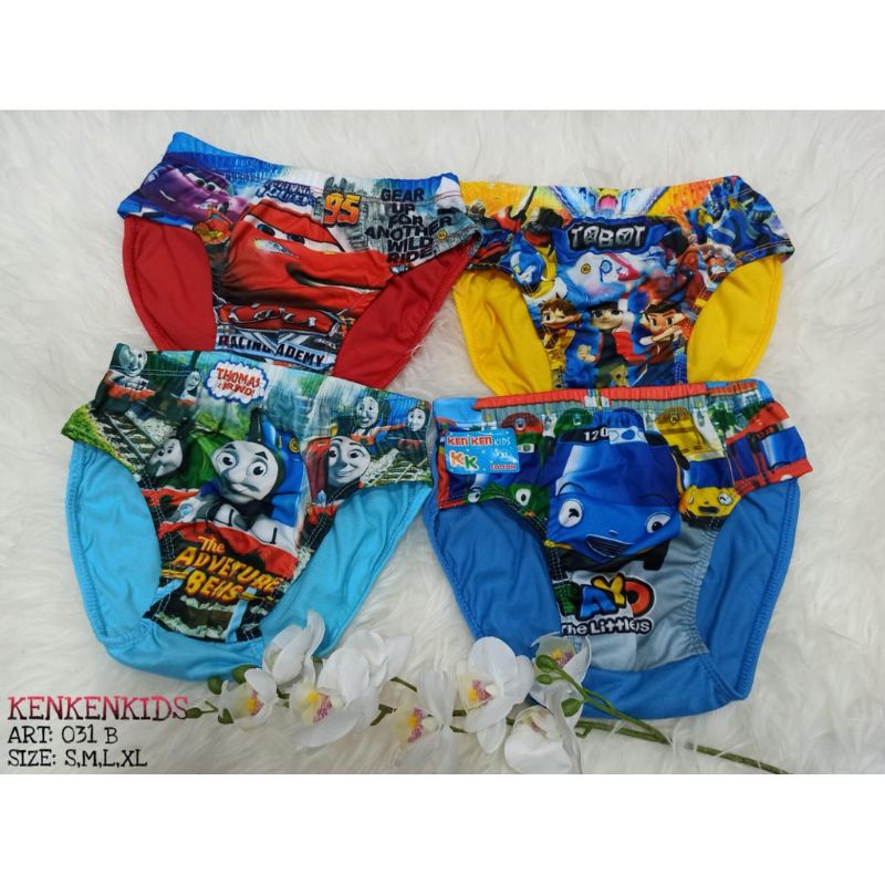 Celana Dalam Anak Pria || Celana Anak || CD Anak Cowok || Sempak Anak || CD Anak Motif Lucu || NJBIG