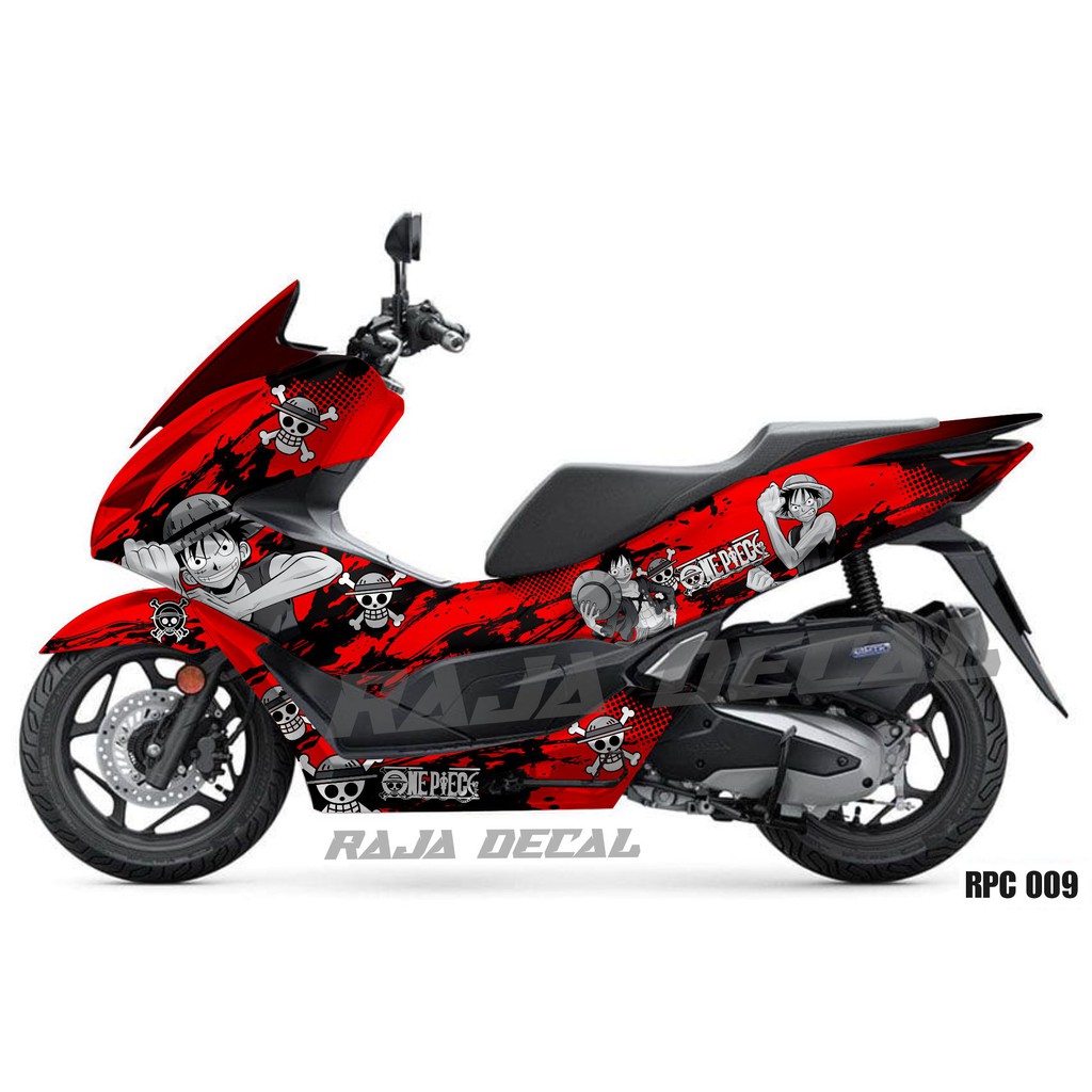 Decal Sticker Honda PCX 160 New Disian Custom One Piece Kode RPC 009
