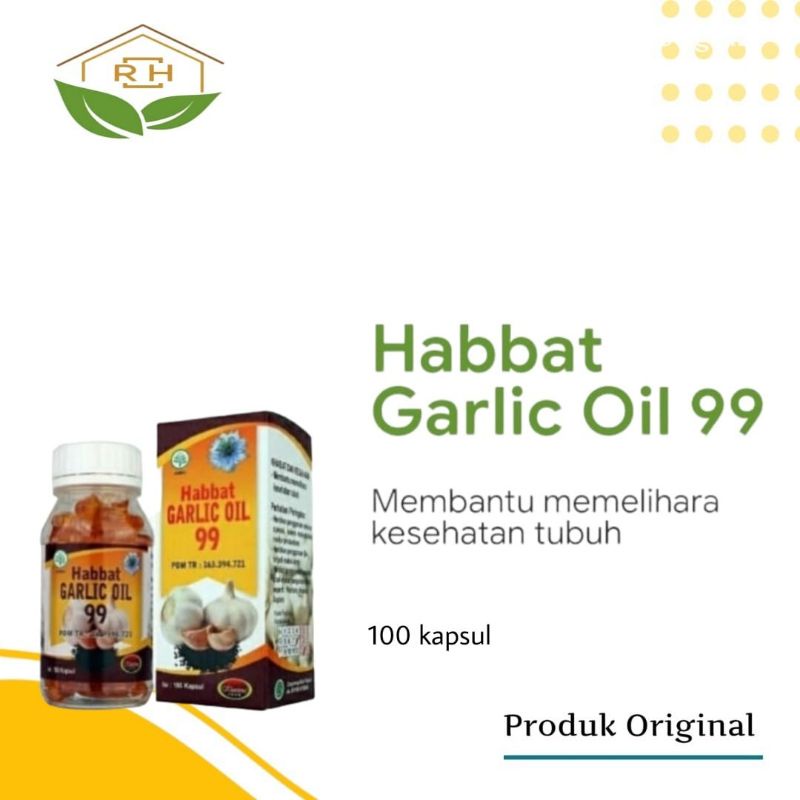 

Habbat Garlic Oil 99 isi 100 kapsul