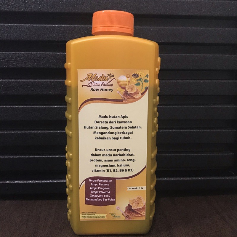 Raw Honey Madu Sialang 1kg