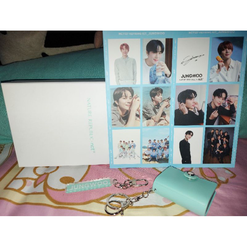 [Booked] Keyring Nature Republic x NCT 127 Jungwoo