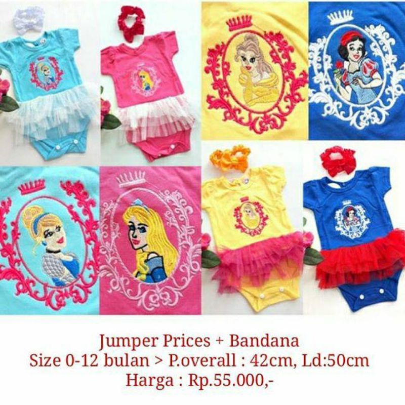 Jumper Prices Tutu Bandana Umur 0-12 bulan Halus Branded