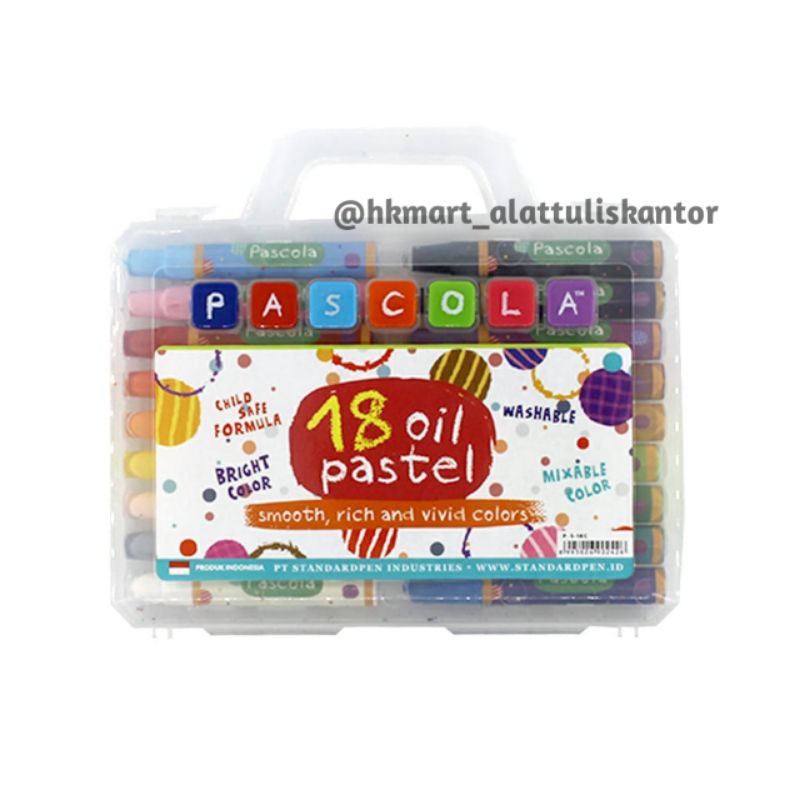 

CRAYON PASCOLA 18WARNA MURAHH