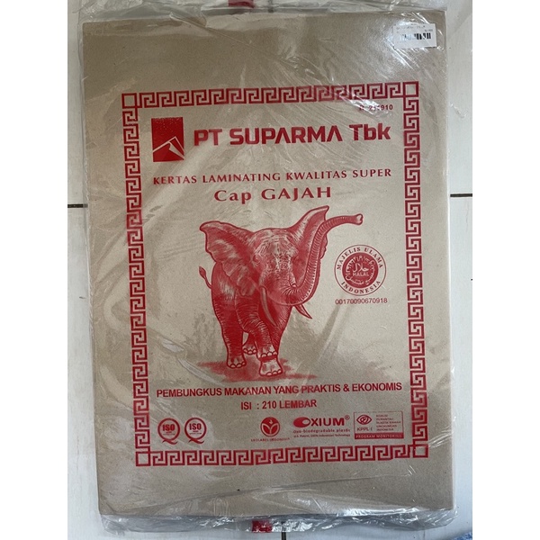 

kertas bungkus gajah merah