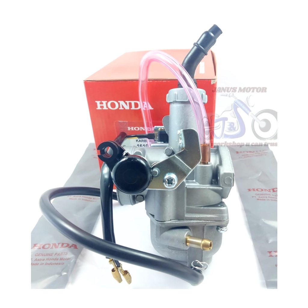 KARBURATOR SUPRA 125 KARISMA KUALITAS ORIGINAL HONDA PRESISI TIDAK BANJIR LANGSAM STABIL MUDAH PEMASANGAN ORI ASLI ORISINIL HGP AHM KARBU KARBULATOR CARBU CARBURETOR ASSY KHARISMA-2