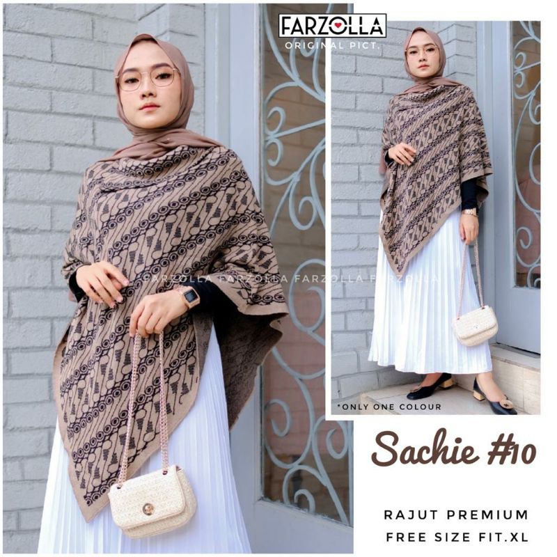 SACHIE #10 BY FARZOLLA||PREMIUM RAJUT FREE SIZE FIT XL