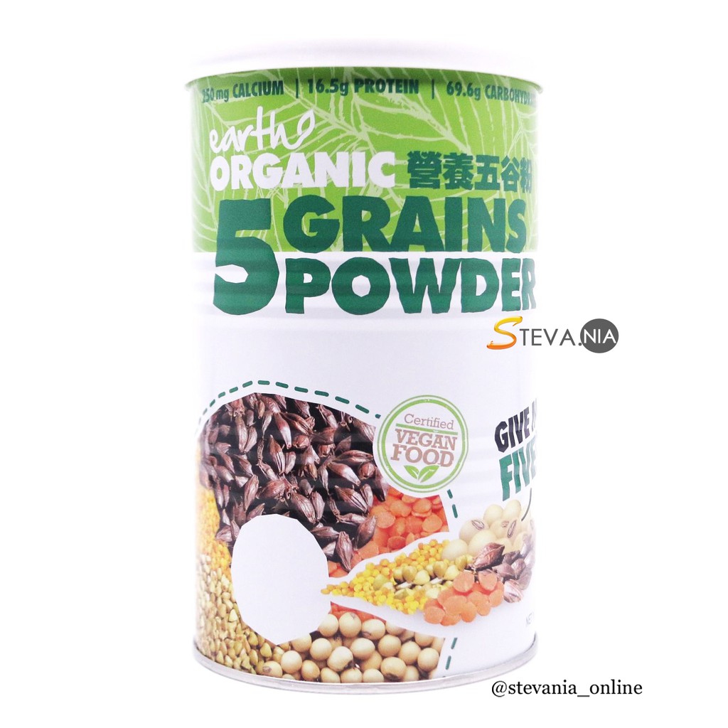 

Earth Living Organic 5 Grains Powder 500GR