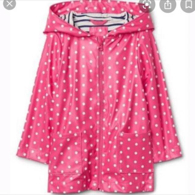 jaket  anak pink polkadot gap original