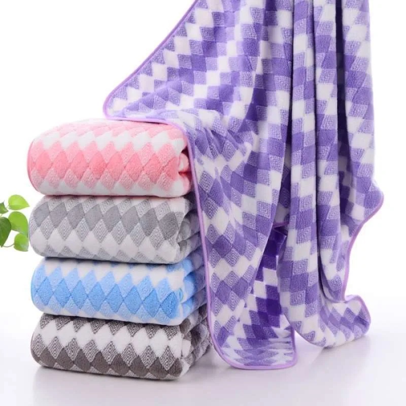 Handuk Microfiber Motif Garis