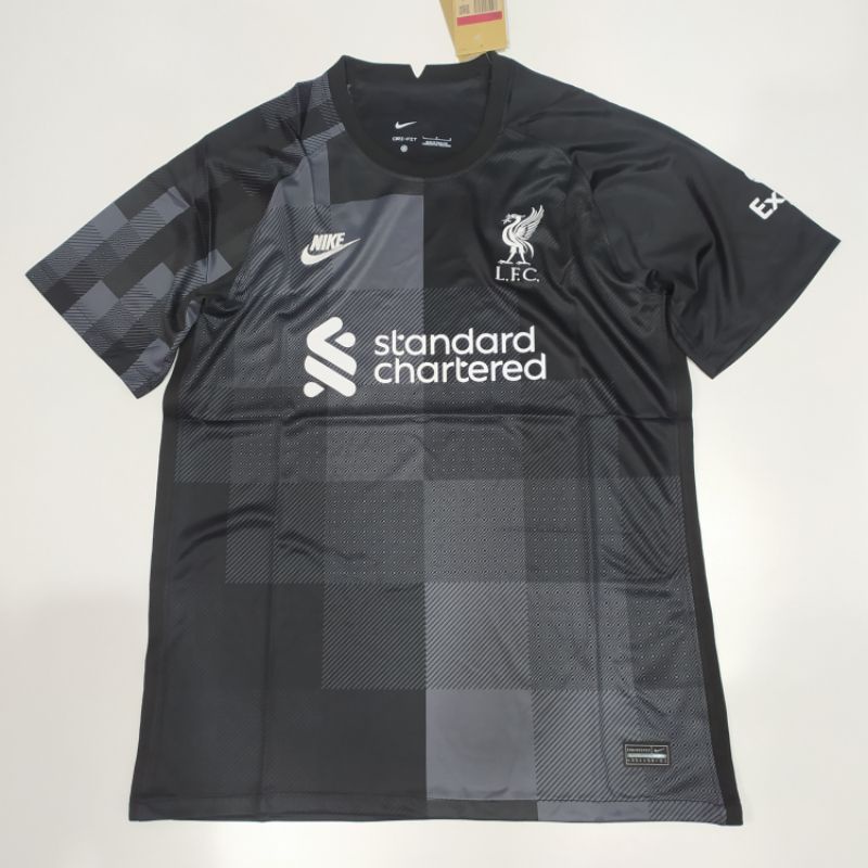 JERSEY LIVERPOOL GK KIPER HITAM NEW 2021 2022 GRADE ORI IMPORT OFFICIAL