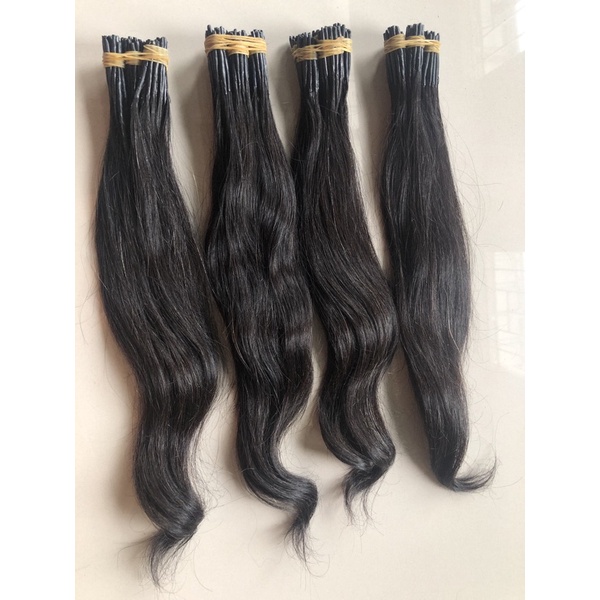 50cm STANDART  100 HELAI RAMBUT SAMBUNG ASLI HUMAN HAIR 100%