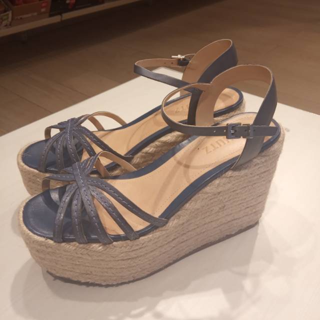 SCHUTZ BLUE WEDGES Shoes