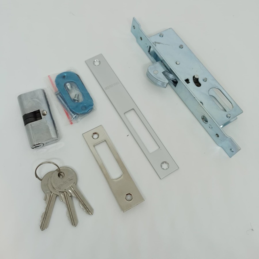 KUNCI PINTU ALUMUNIUM/PINTU GESER/SLIDE TYPE 424