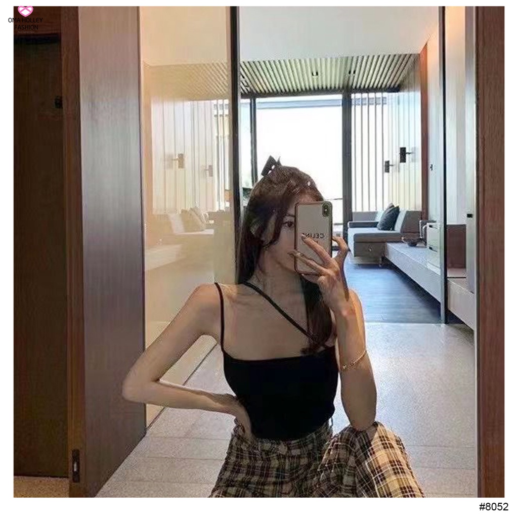 (COD) OH Fashion Loony Tank Top Korean Knitt Import #8052