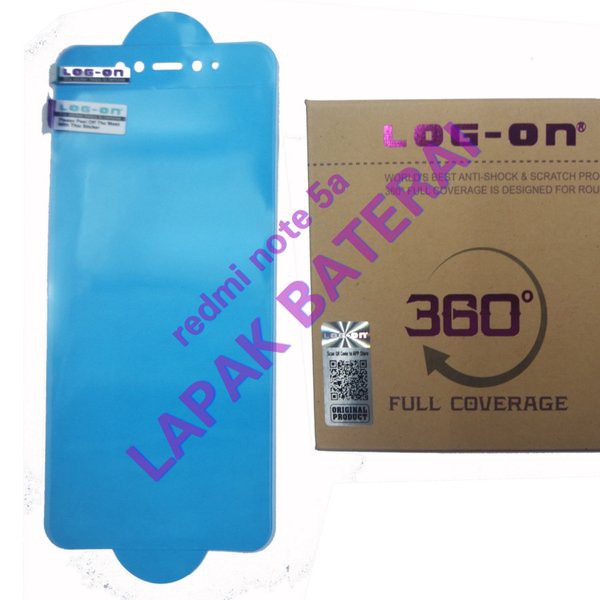 LOG - ON Anti Gores Hydrogel Xiaomi Redmi Note 5a
