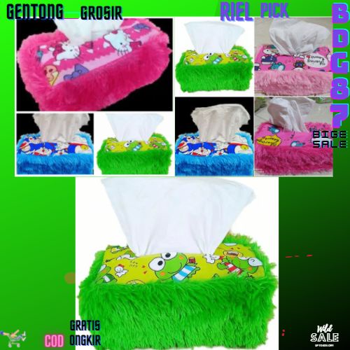 sarung tissue bulu rasfur motif