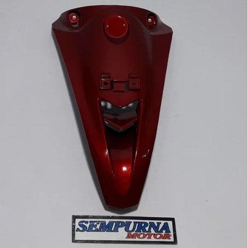 Cover Dasi Tameng Yamaha Jupiter Z Merah Warna Merah