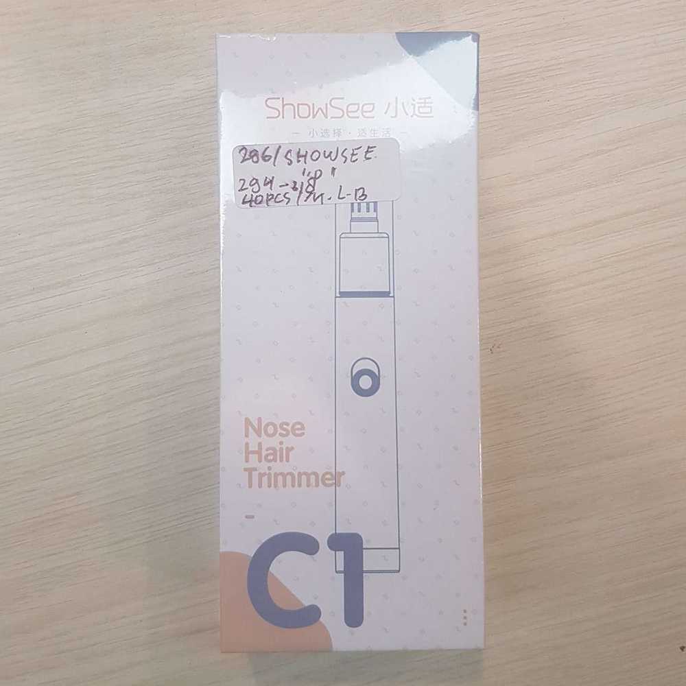 ShowSee Pencukur Bulu Hidung Elektrik Electric Nose Trimmer - C1-BK