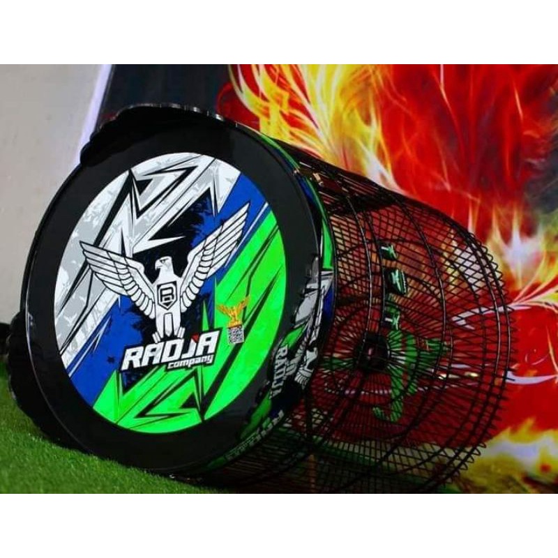 SANGKAR DECAL MURAI BATU SANGKAR TERBARU ORIGINAL RADJA