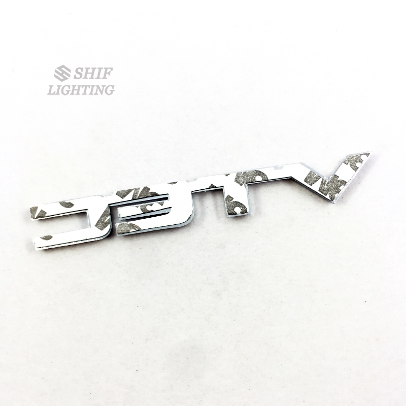 Stiker Emblem / Badge Motif Tulisan VTEC Bahan ABS untuk Dekorasi Mobil Honda