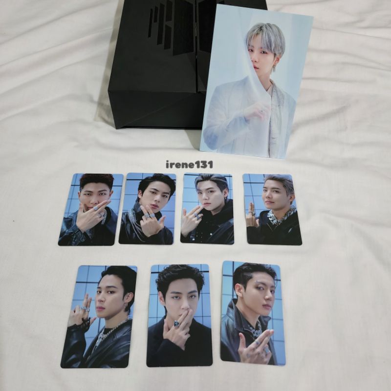 Ready Stock Official BTS Proof Standard Sharing Member PC Photocard RM Jin Suga J-Hope Jimin Taehyun