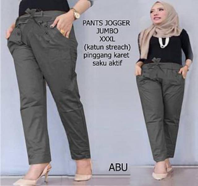 CTN Celana wanita pants jumbo JOGGER best seller