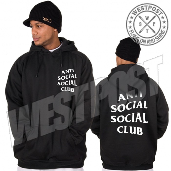 JAKET ANTI SOCIAL SOCIAL CLUB / HOODIE SWEATER ANTI SOCIAL SOCIAL CLUB