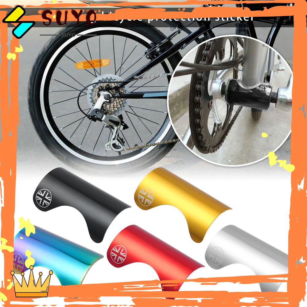 Suyo Stiker Pelindung Frame Bawah Sepeda Bahan Aluminum Alloy Aneka Warna