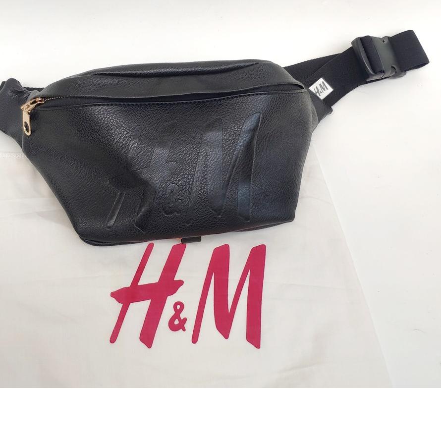 ✿ WaistBag Kulit H&M Premium Ori / Tas Pinggang HM ORI FREE DUSTBAG ❀