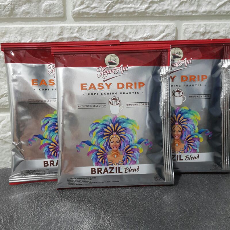 

Kapal Api Easy Drip Brazil Blend Kopi Saring Praktis Sachet Eceran