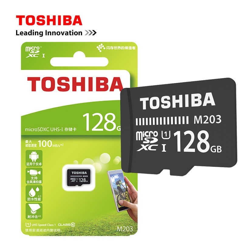 MEMORY CARD TOSHIBA MMC TOSHIBA 128GB MICRO SD TERLARIS BANGET