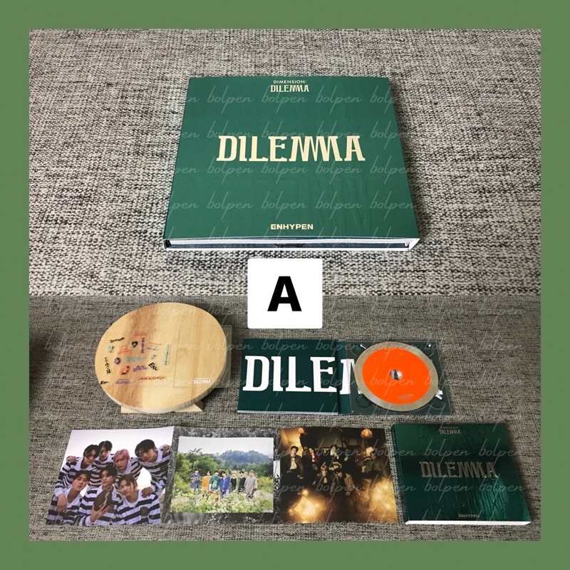 ENHYPEN - DIMENSION: DILEMMA Album Only | Unsealed Official Essential Scylla Charybdis Odysseus Jung