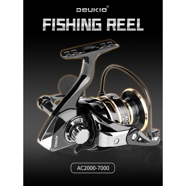 Obral Murah Reel Pancing Deukio AC 7000